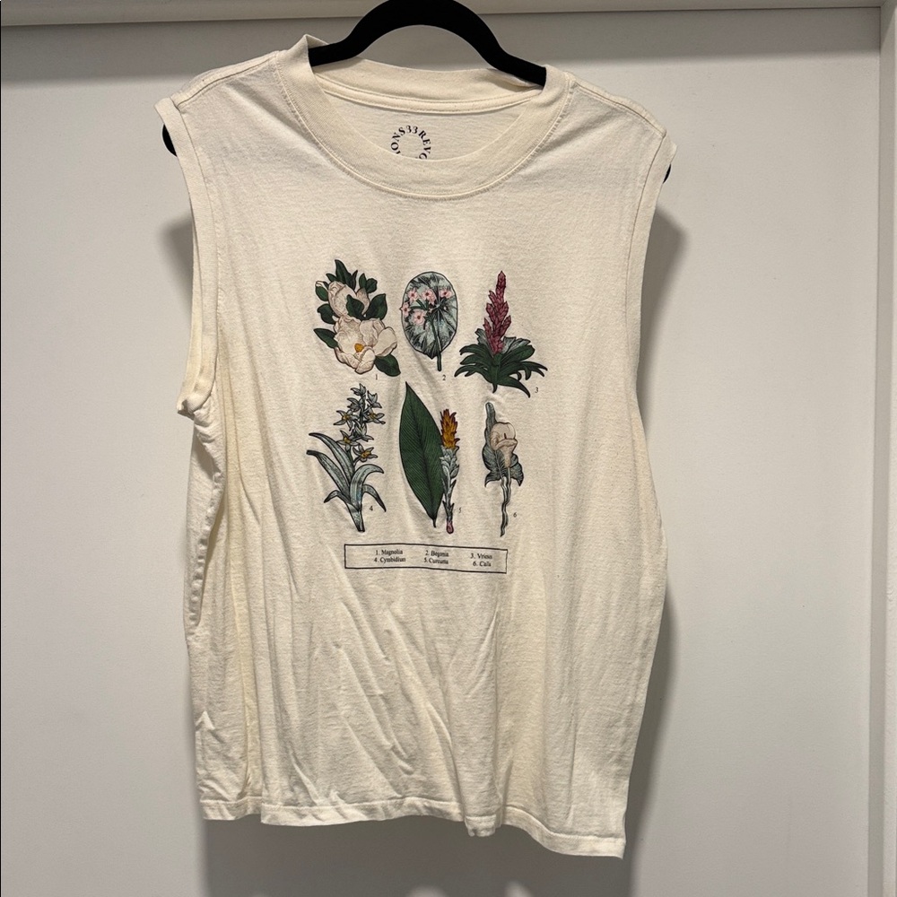 Revolution Women's Muscle Tee - White